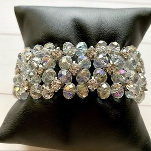 Beautiful sparking stretch  bracelet